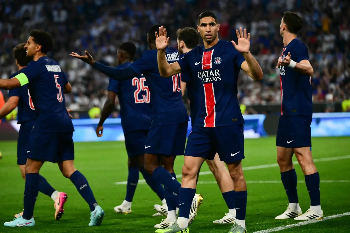 por que Hakimi não comemorou primeiro gol do PSG sobre a Inter de Milão