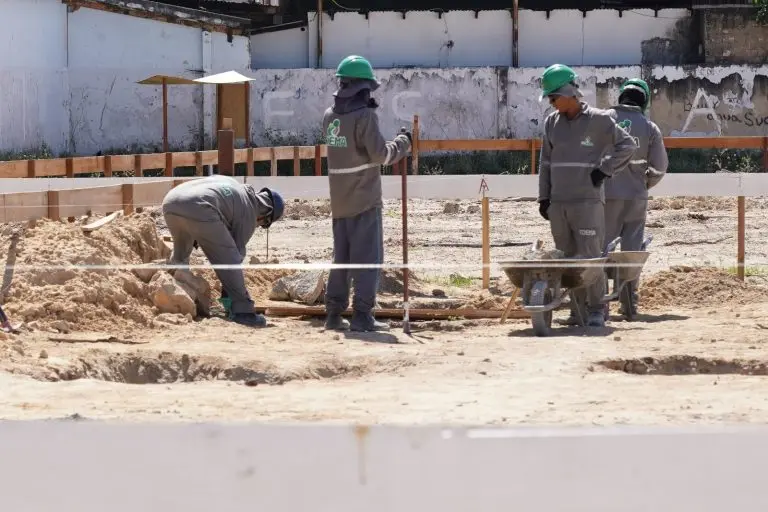 Obras do Governo de Roraima geram emprego e renda na area da construcao civil Ederson Brito SECOM RR