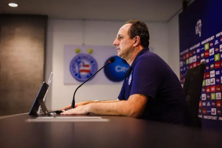Rogério Ceni rasga elogios ao projeto do Bahia e mira grandes títulos: "Vai voltar a ganhar" | bahia