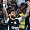 Yuri Alberto comemora gol do Corinthians sobre o Novorizontino em jogo da Copa do Brasil