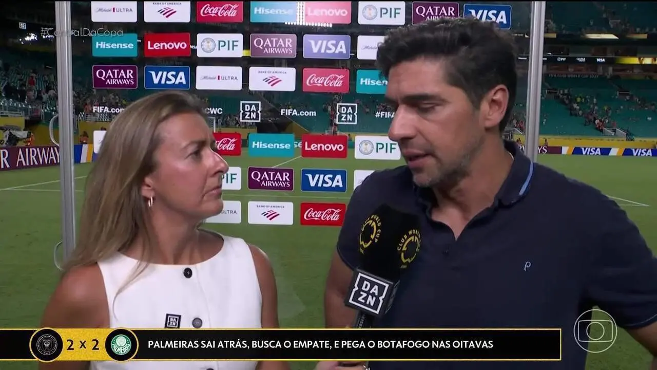 Abel aponta a maior falha do Palmeiras e reconhece sua responsabilidade: "Não consegui ajudar" | palmeiras 1 Abel diz qual foi principal falha do Palmeiras e assume culpa: "Não fui capaz de ajudar" | palmeiras