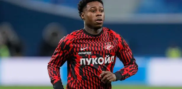 Quincy Promes atualmente é jogador do Spartak Moscou