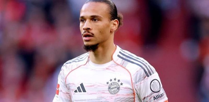 Leroy Sané em ação pelo Bayern de Munique