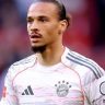 Leroy Sané em ação pelo Bayern de Munique