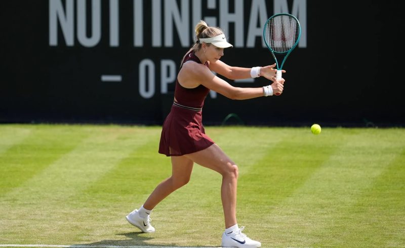 Bicampeã, Boulter lidera 4 vitórias britânicas na grama de Nottingham