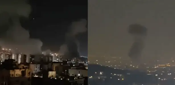 Vídeos mostram fumaça próximo a Teerã, no Irã