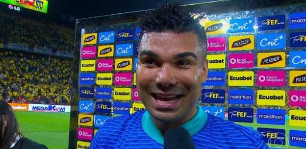 Casemiro sorri na volta à seleção e valoriza sistema defensivo de Ancelotti