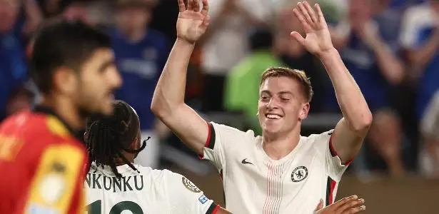 Delap, do Chelsea, comemora gol marcado contra o Espérance, pelo Mundial de Clubes