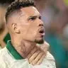 Paulinho comemora gol em Inter Miami x Palmeiras, jogo do Mundial