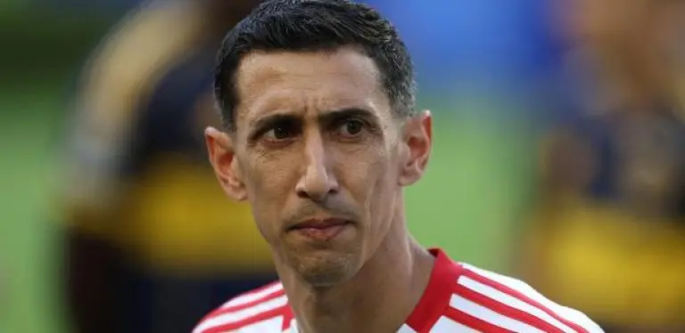 Di María, jogador do Benfica, durante jogo contra o Boca Juniors no Mundial de Clubes