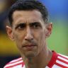 Di María, jogador do Benfica, durante jogo contra o Boca Juniors no Mundial de Clubes