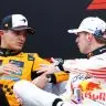 F1 - Norris sobre Verstappen: Não deve mudar o estilo de pilotagem, apesar de 11 pontos na superlicença
