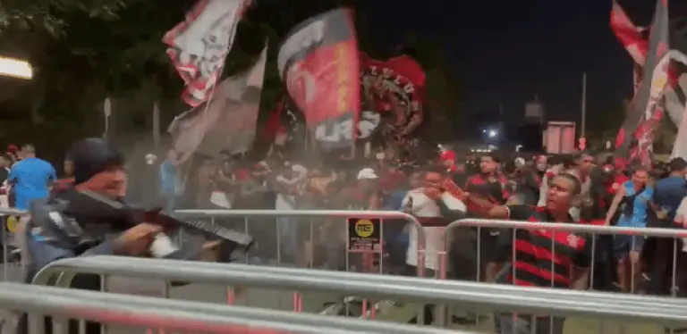 Flamengo: Juca e Massini questionam ação da polícia no AeroFla