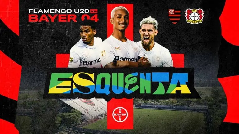 Flamengo e Bayer Leverkusen definem hora e local de jogo no Rio
