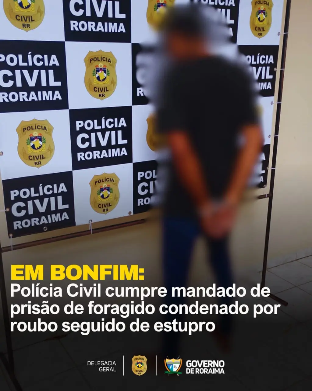 EM BONFIM: Polícia Civil cumpre mandado de prisão de foragido condenado por roubo seguido de estupro 1 Imagem do WhatsApp de 2025 06 13 as 09.03.22 7c4241fe