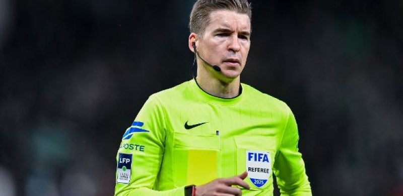 François Letexier, francês, será o árbitro de Palmeiras x Botafogo no Mundial de Clubes