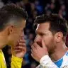 Messi e James Rodríguez discutem em Argentina x Colômbia: "Você fala demais" | futebol internacional