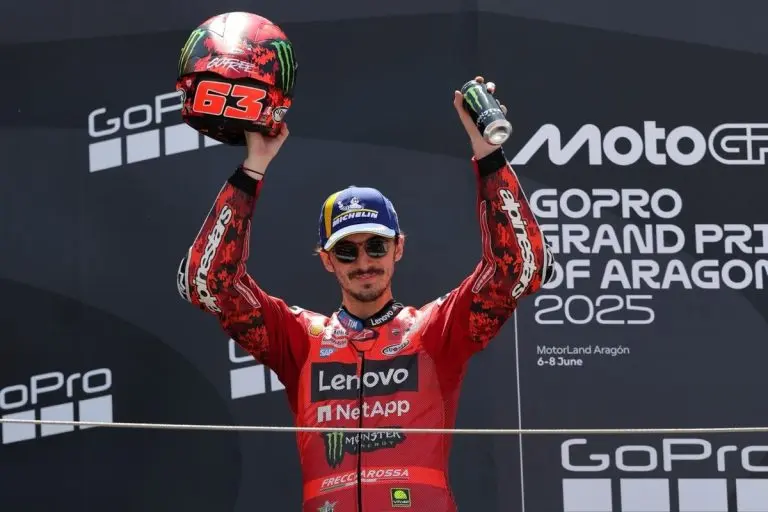 MotoGP - Bagnaia: Aragón foi a recuperação de muita confiança