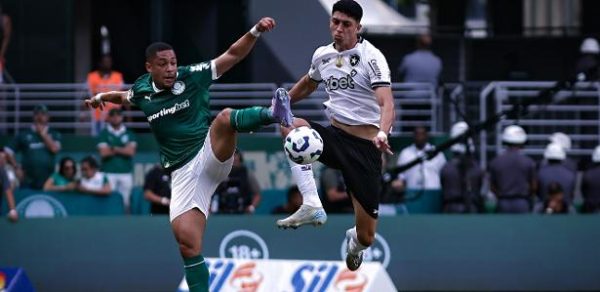 Palmeiras e Botafogo lideram os respectivos grupos no Mundial de Clubes