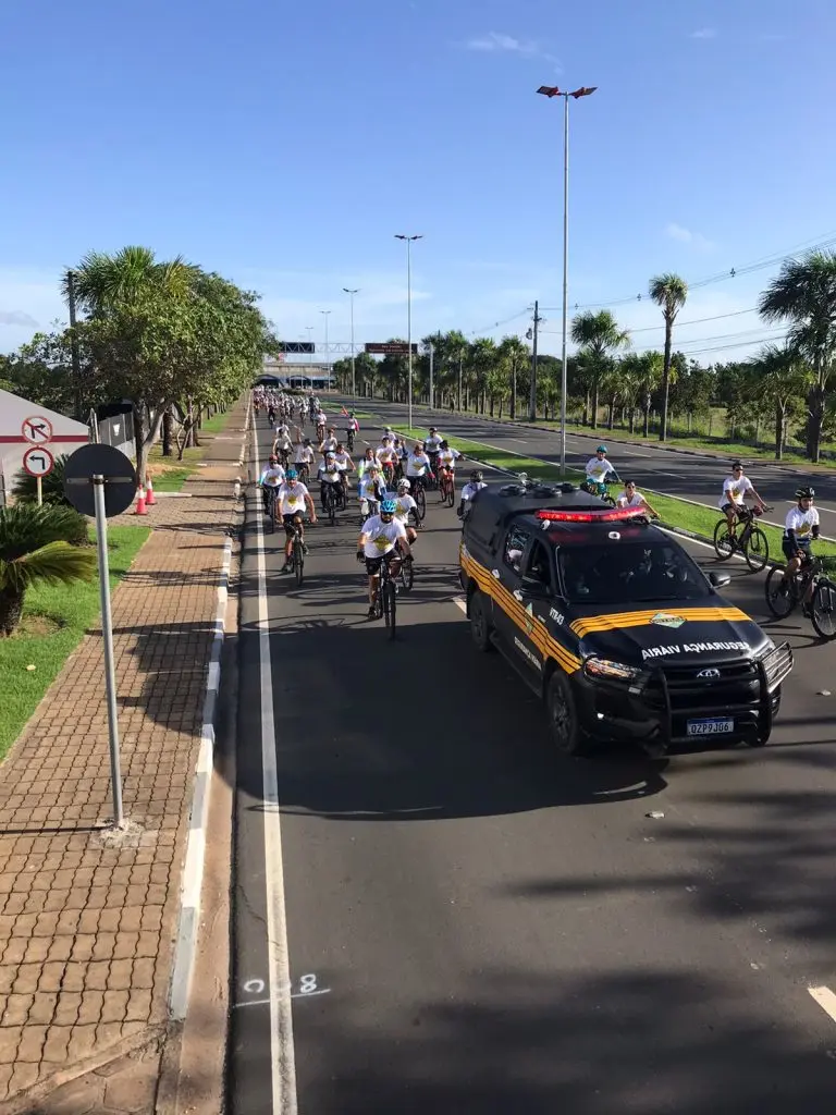 Passeio ciclistico Foto Ascom Detran RR 4