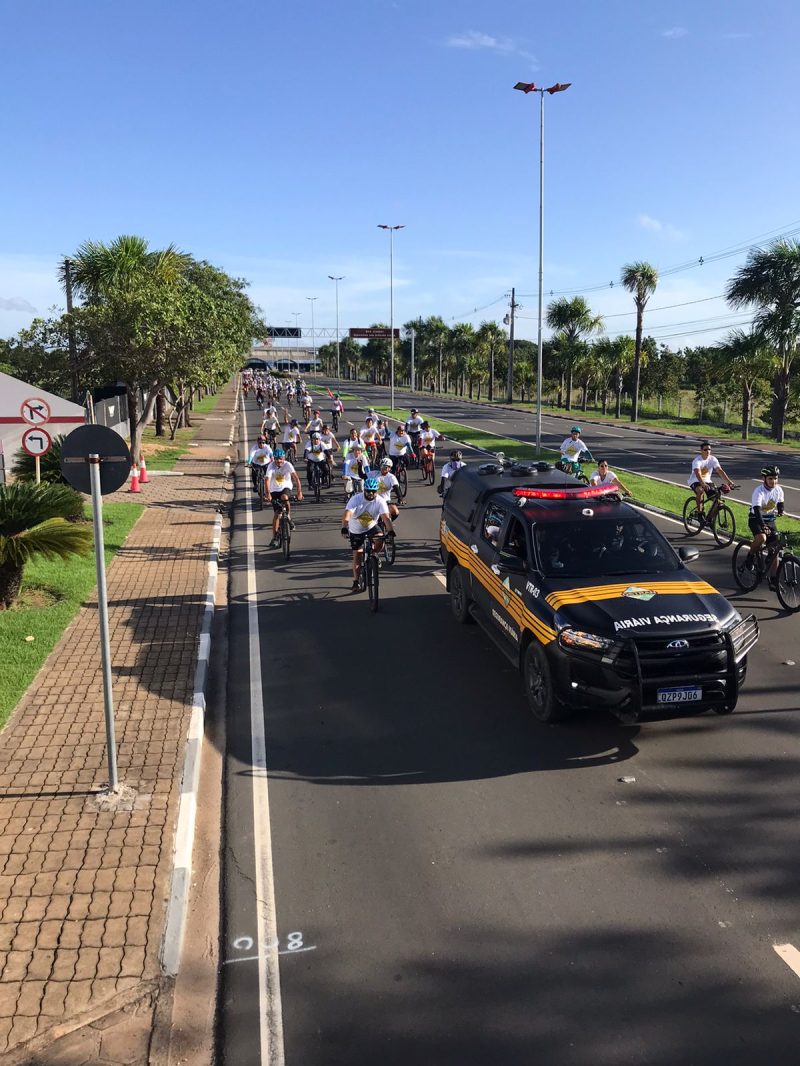 Passeio ciclistico Foto Ascom Detran RR 4
