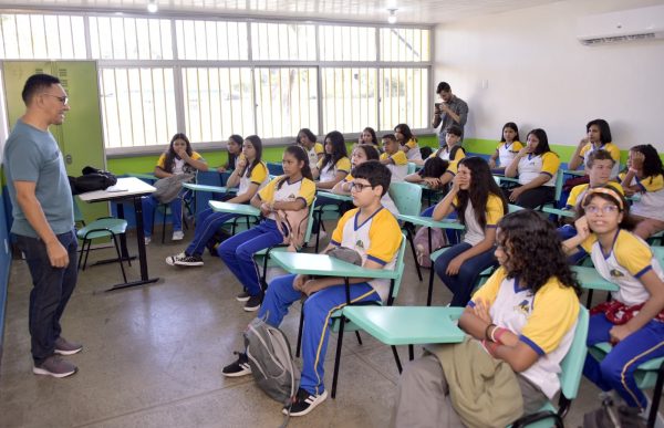 Professores em sala de aula Ascom Seed 1