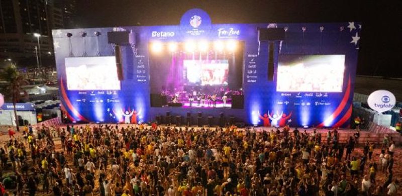 Fan Zone da Copa do Mundo de Clubes no Rio de Janeiro é apresentada pela Betano e realizada pela Effect Sports