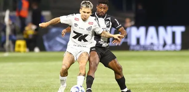 Santos busca um atacante "ponta firme" para substituir Soteldo. 1 Soteldo em ação durante Santos x Ceará, confronto do Brasileirão