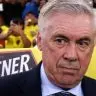 Carlo Ancelotti, técnico da seleção brasileira, durante jogo contra o Equador