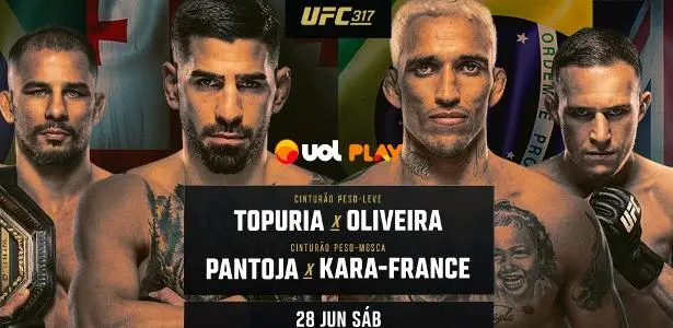UFC 317: Charles do Bronx disputa o cinturão contra Ilia Topuria