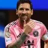 Messi comemora gol marcado pelo Inter Miami contra o Porto no Mundial