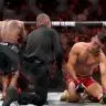 Kevin Holland, dos Estados Unidos, derrota Vicente Luque, do Brasil, em luta pelo UFC 316.