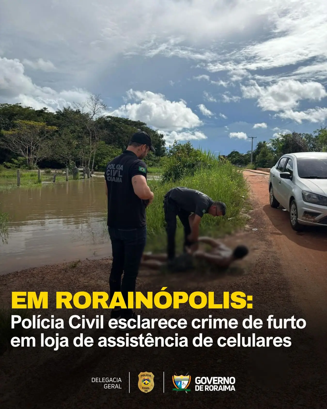 EM RORAINÓPOLIS: Polícia Civil esclarece crime de furto em loja de assistência de celulares 1 policiacivilderoraima 504398597 18387071233184806 4262757747938111110 n