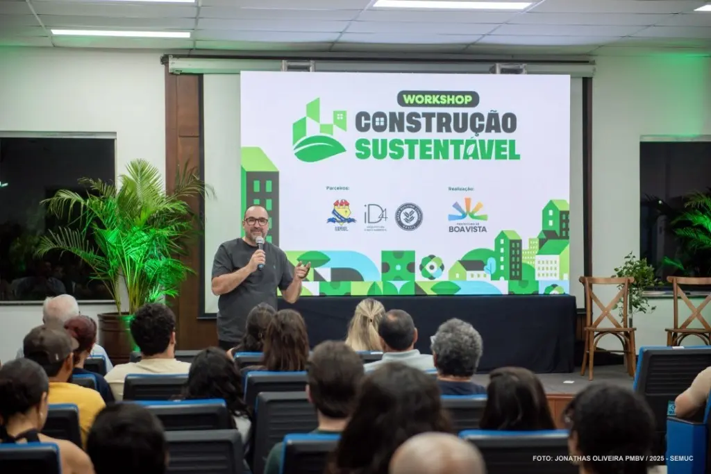 Boa Vista discute o futuro da indústria da construção em workshop focado em sustentabilidade. 1 78bb22d8768e8a9ae9548467dce605ba