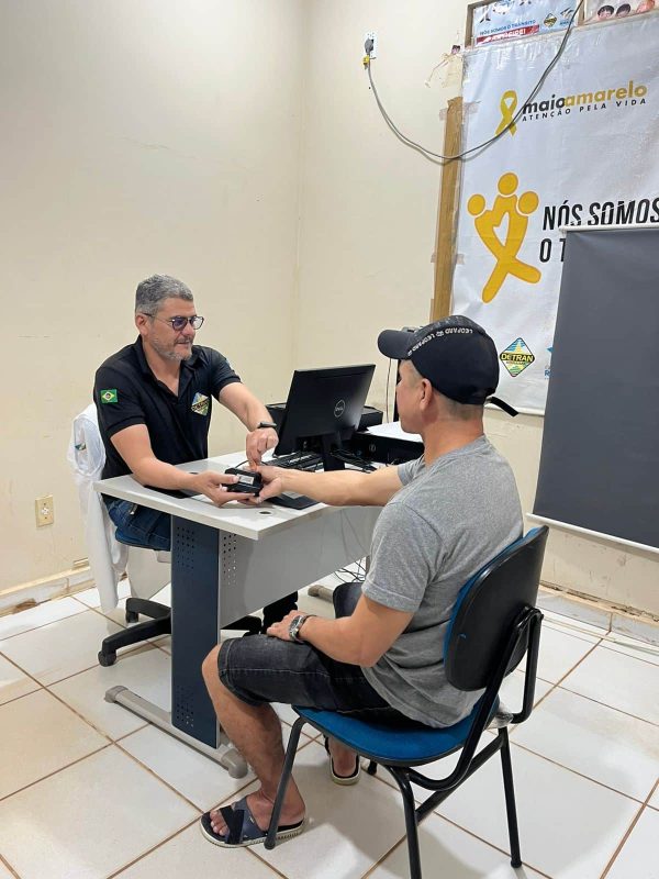 Coleta Biometrica Ascom detran RR 3