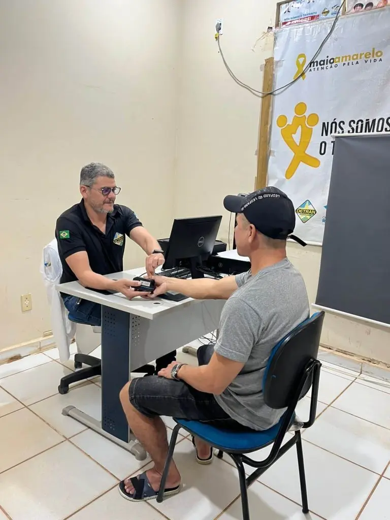 Coleta Biometrica Ascom detran RR 3
