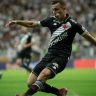 Jogador do Vasco em confronto pela Série A 2025