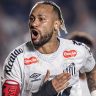Neymar marcou o primeiro gol no Brasileirão 2025 na última rodada (Foto: Raul Baretta, Santos FC)