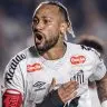 Neymar marcou o primeiro gol no Brasileirão 2025 na última rodada (Foto: Raul Baretta, Santos FC)