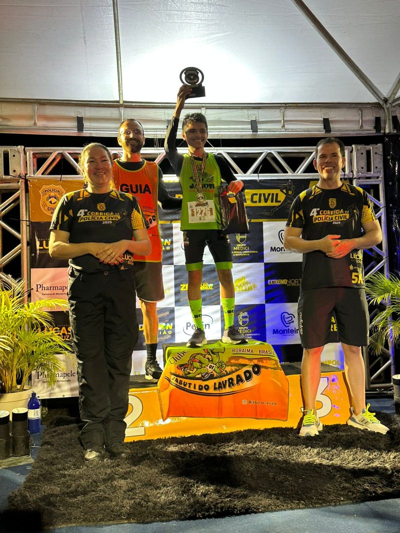 Corrida dos 21 anos da Policia Civil de Roraima reune 1.500 participantes em grande festa de integra