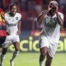 Cuiabano, do Botafogo, comemora após marcar contra o Sport, pelo Brasileirão