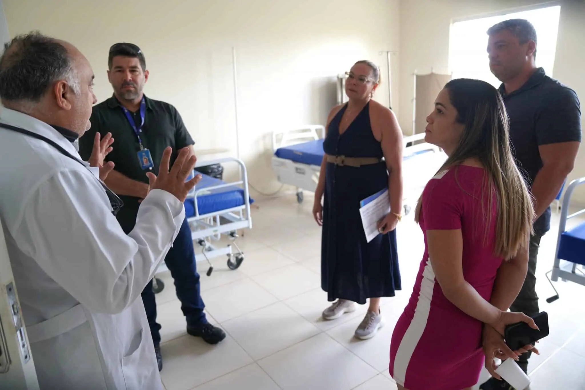 Equipe tecnica e de gestao da Sesau visitou nesta sexta feira 18 unidades de saude do Sul do Estado