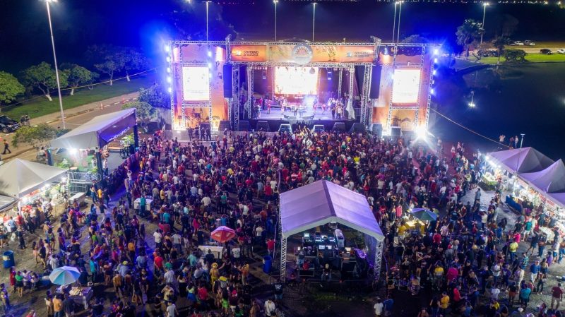 Estrutura do Sao Joao no Parque Anaua Arquivo Secom RR 2 1