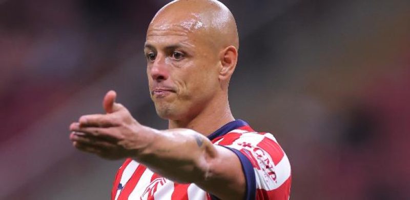 Javier Hernández, o Chicharito, durante jogo pelo Chivas Guadalajara