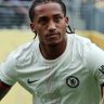 João Pedro, atacante do Chelsea, não comemora após marcar contra o Fluminense no Mundial