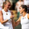 Kvitova é superada por Navarro e recebe homenagem na despedida