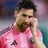 Messi em ação durante Inter Miami x Palmeiras, duelo do Mundial