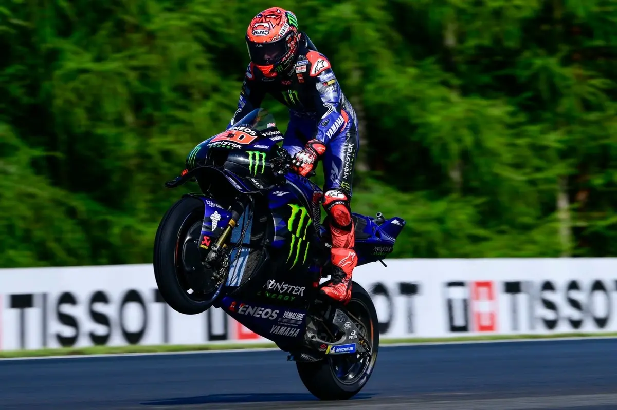 MotoGP - Quartararo: Problemas de freio da Yamaha são causados pela estrutura do motor