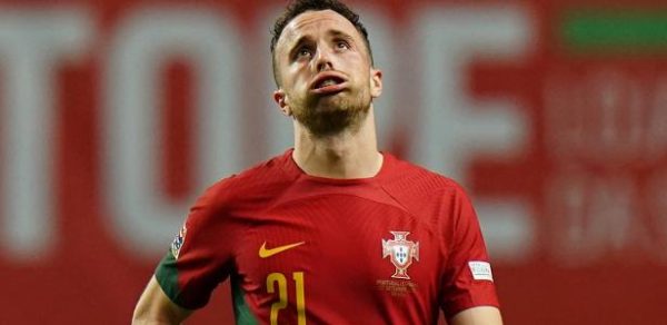 Diogo Jota, atacante da seleção de Portugal