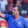 Rogério Ceni, técnico do Bahia, durante jogo contra o Vitória, na final do Baiano